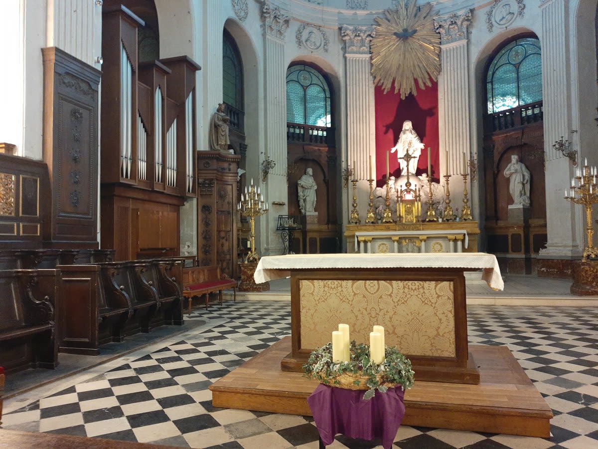 Chœur de l’église Notre-Dame-des-Blancs-Manteaux, Paris 4e
