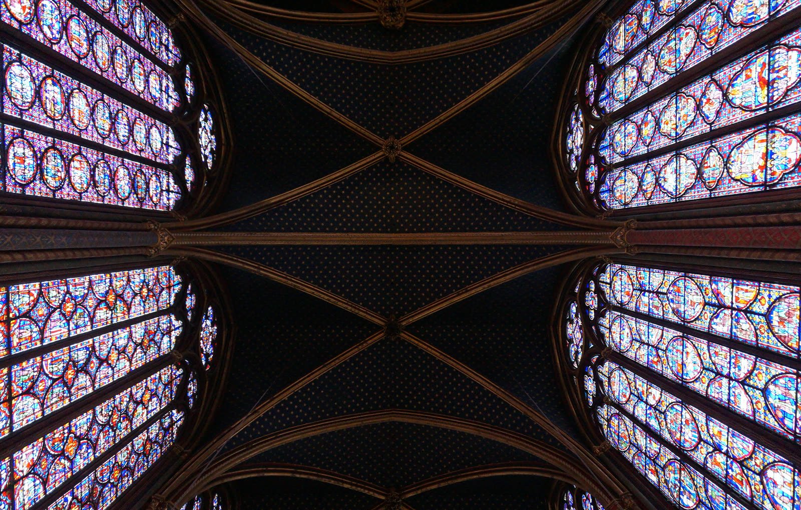 Voûte étoilée de la Sainte-Chapelle